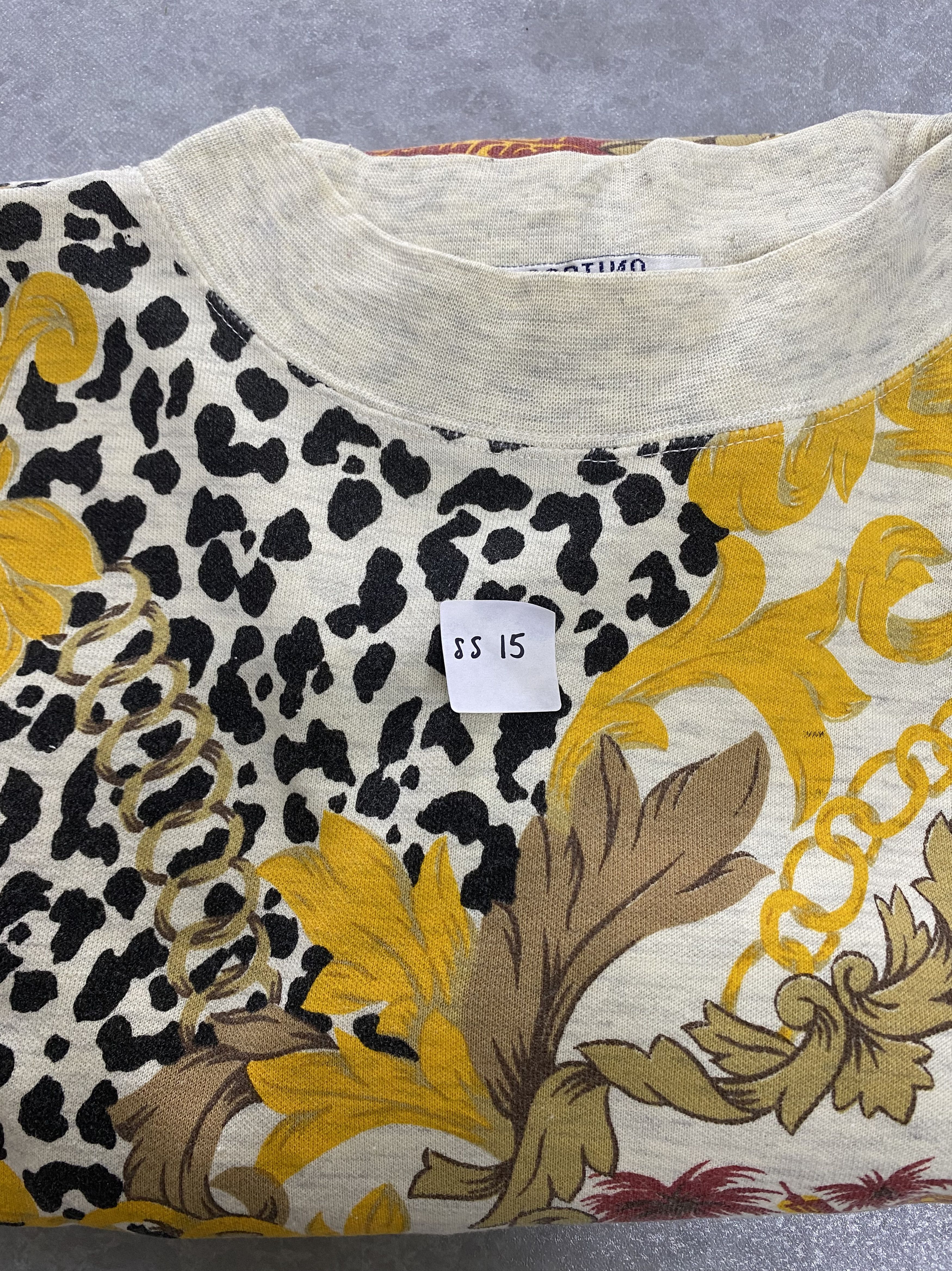Vintage Baggy Sweatshirt Cortino Italian Fashion Size XL / US 12-14 / IT 48-50 - 8 Thumbnail