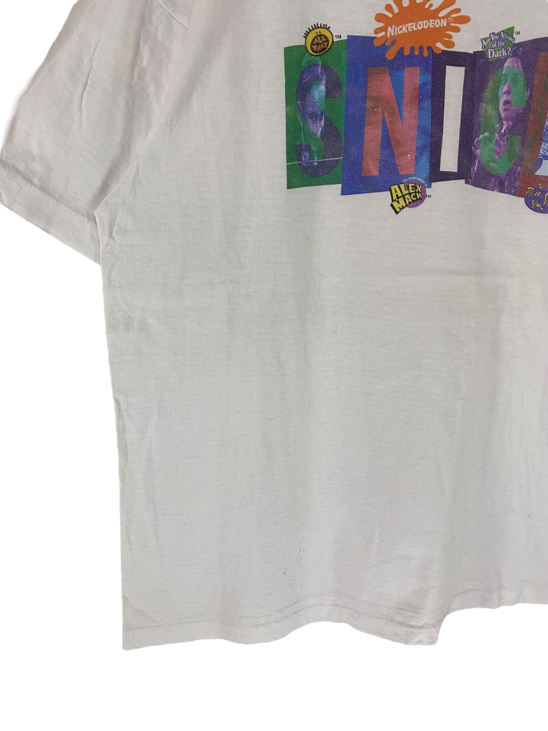 Cartoon Network × Nickelodeon × Vintage 90s Nickelodeon Snick shirt Size US XL / EU 56 / 4 - 5 Thumbnail