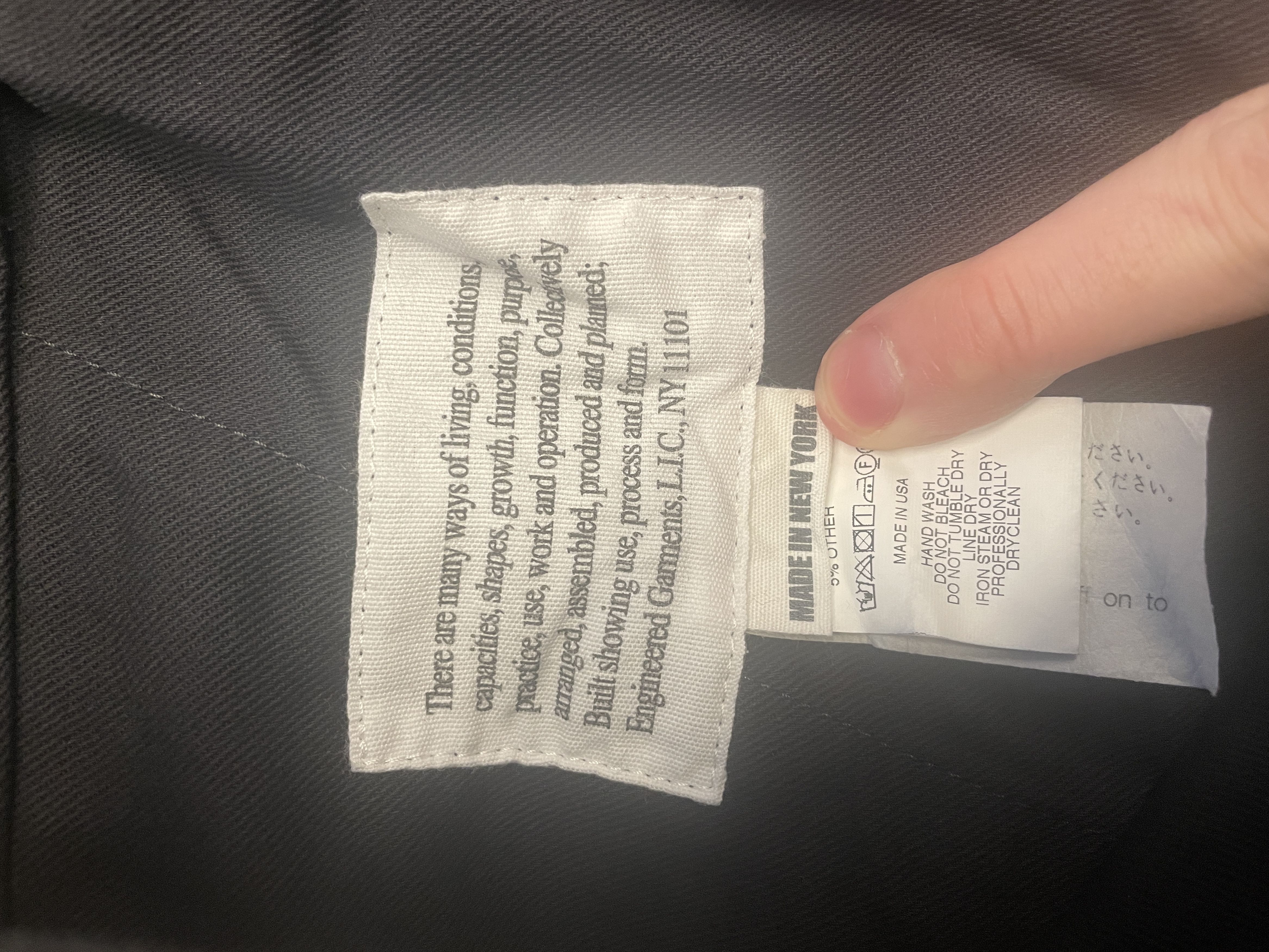 Engineered Garments Engineered Garments Gray Wool Flight Pants Medium Size US 34 / EU 50 - 8 Thumbnail
