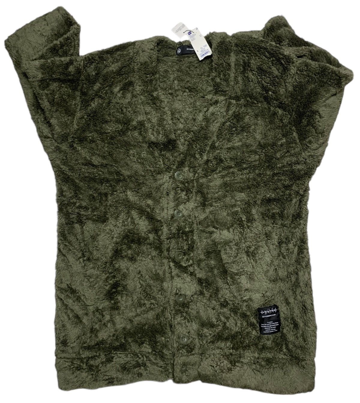 GU × Japanese Brand × Undercover Gu x undercover fleece jacket size l Size US L / EU 52-54 / 3 - 9 Thumbnail
