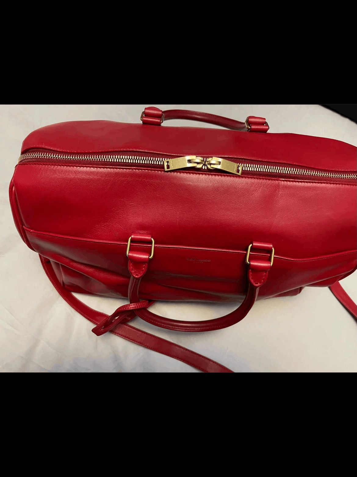 Saint Laurent Paris Saint Laurent Paris Duffle 12 Boston Bag Size ONE SIZE - 3 Thumbnail