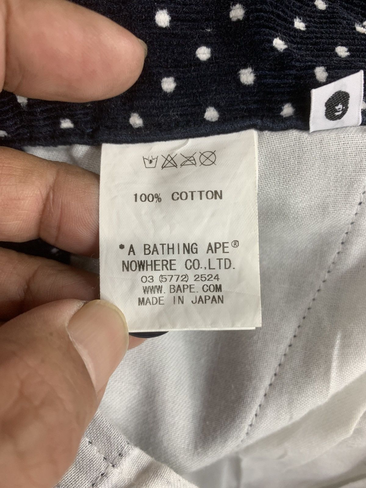 Bape Bape Corduroy Short Pants Size US 35 - 7 Thumbnail