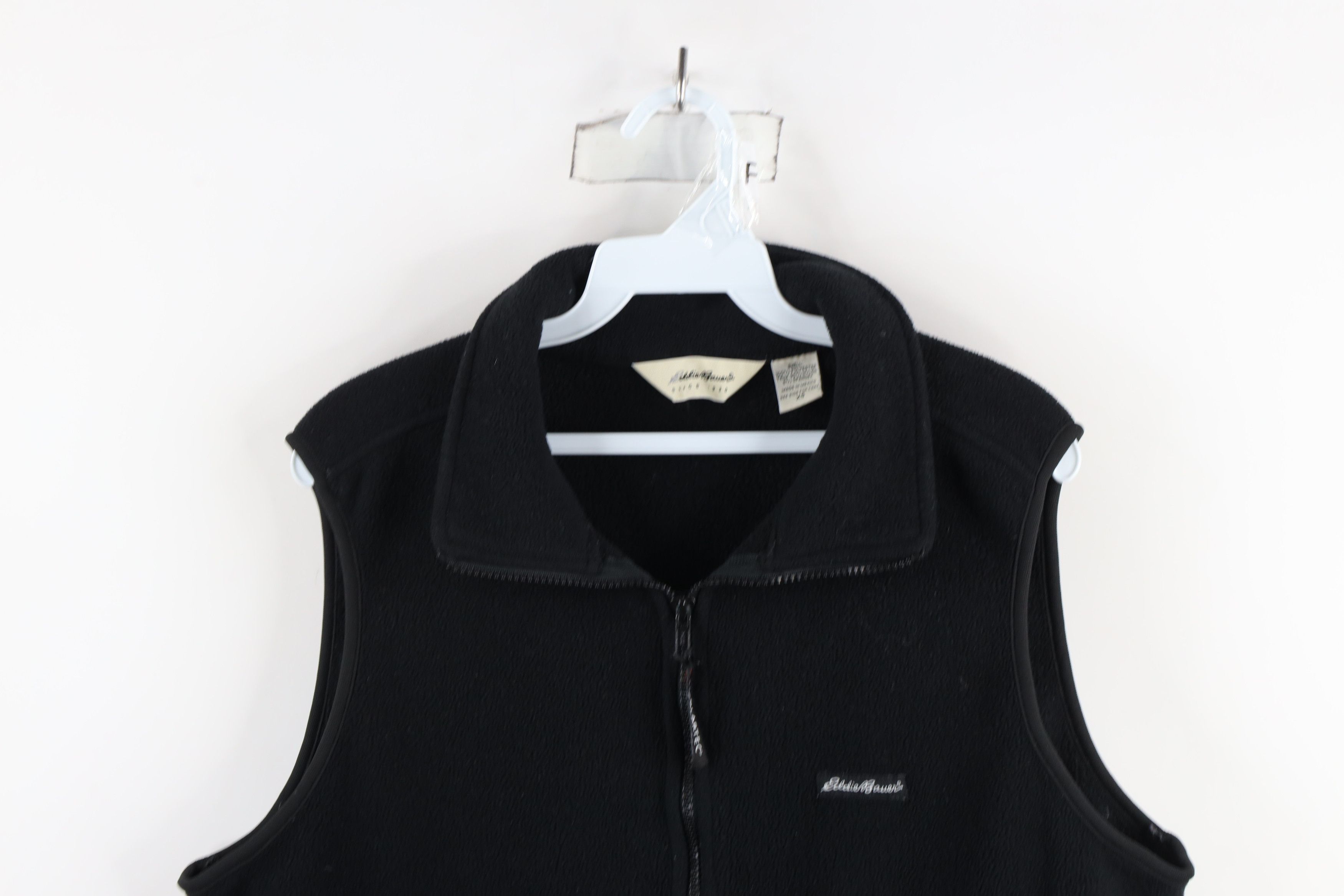 Eddie Bauer × Vintage Vintage 90s Eddie Bauer Polartec Fleece Vest Jacket Black Size US XS / EU 42 / 0 - 2 Thumbnail