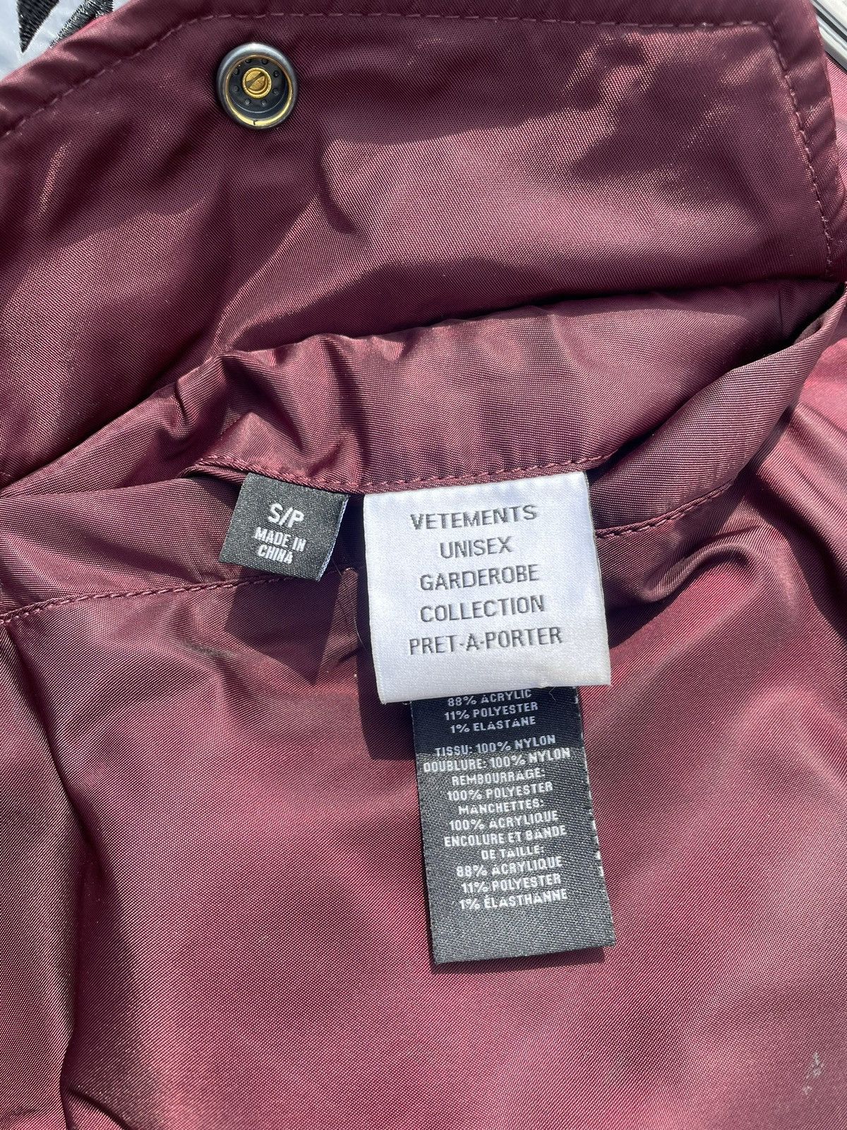 Vetements 2021 Vetements X Alpha Industries Moto Racing Bomber Jacket Size US S / EU 44-46 / 1 - 4 Thumbnail