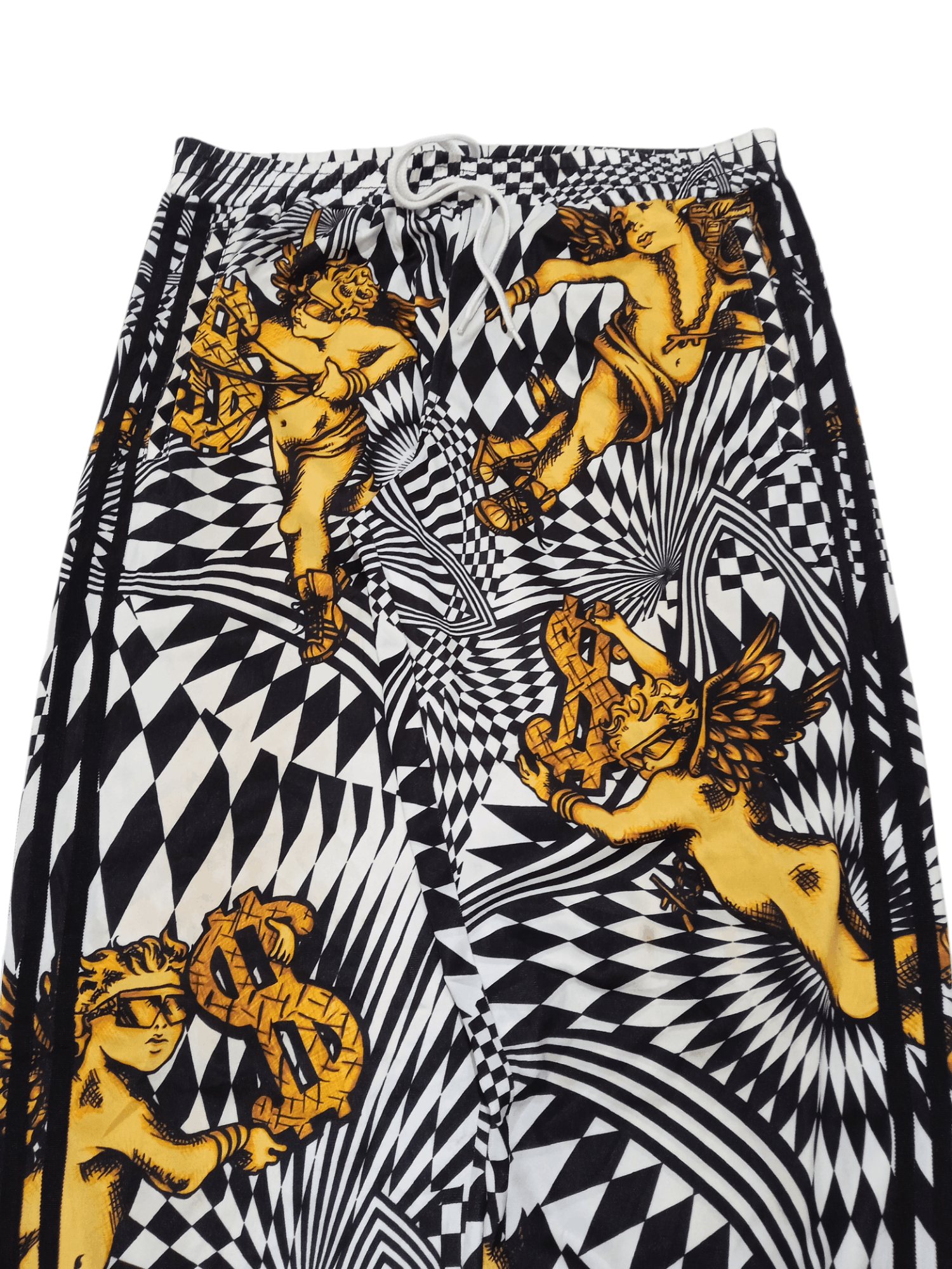 Adidas × Jeremy Scott Rare Adidas Jeremy Scott Angel Print Track Pants Size US 32 / EU 48 - 3 Thumbnail