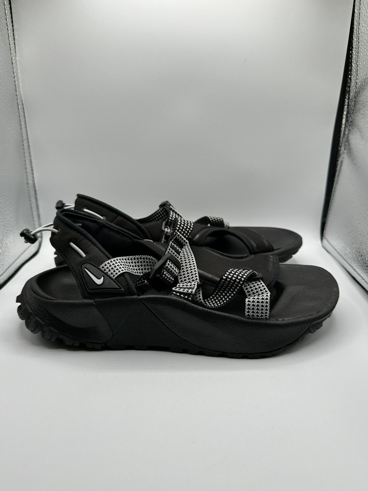 Nike Nike Oneonta Sandal “Black Pure Platinum” size 8 men’s Size US 8 / EU 41 - 3 Thumbnail