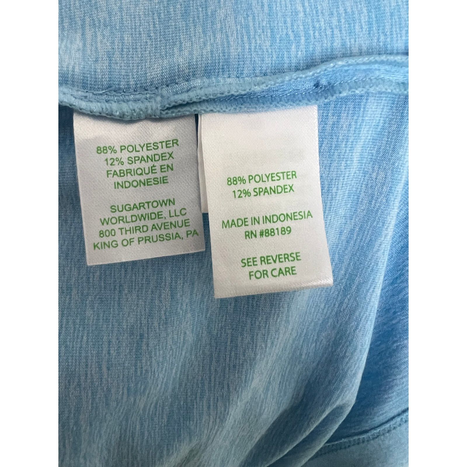 Lilly Pulitzer Lilly Pulitzer Baby Blue Casual Long Sleeve Blouse Medium Size M / US 6-8 / IT 42-44 - 6 Thumbnail