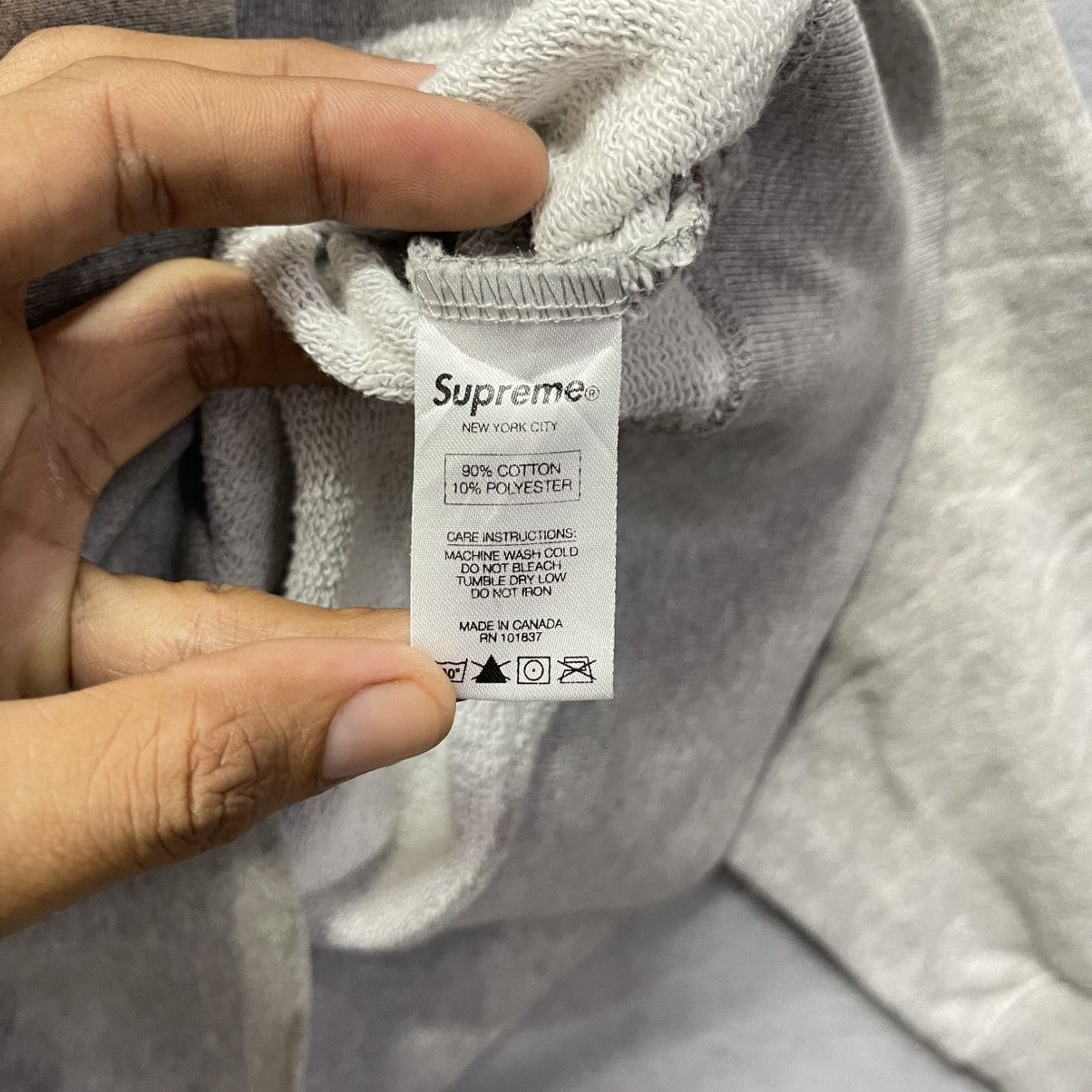 Supreme Supreme Big Logo Hood Zip Up Hoodie Canada Size US M / EU 48-50 / 2 - 9 Thumbnail