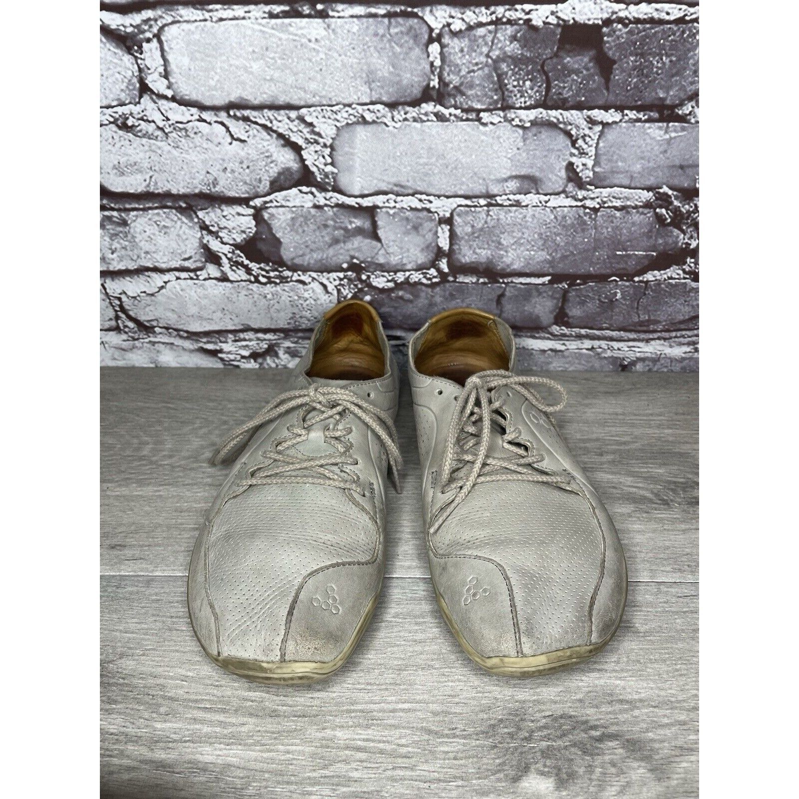 Other Vivobarefoot Primus Lux Gray Leather Lace Athletic Shoes Wom Size US 10 / IT 40 - 20 Thumbnail