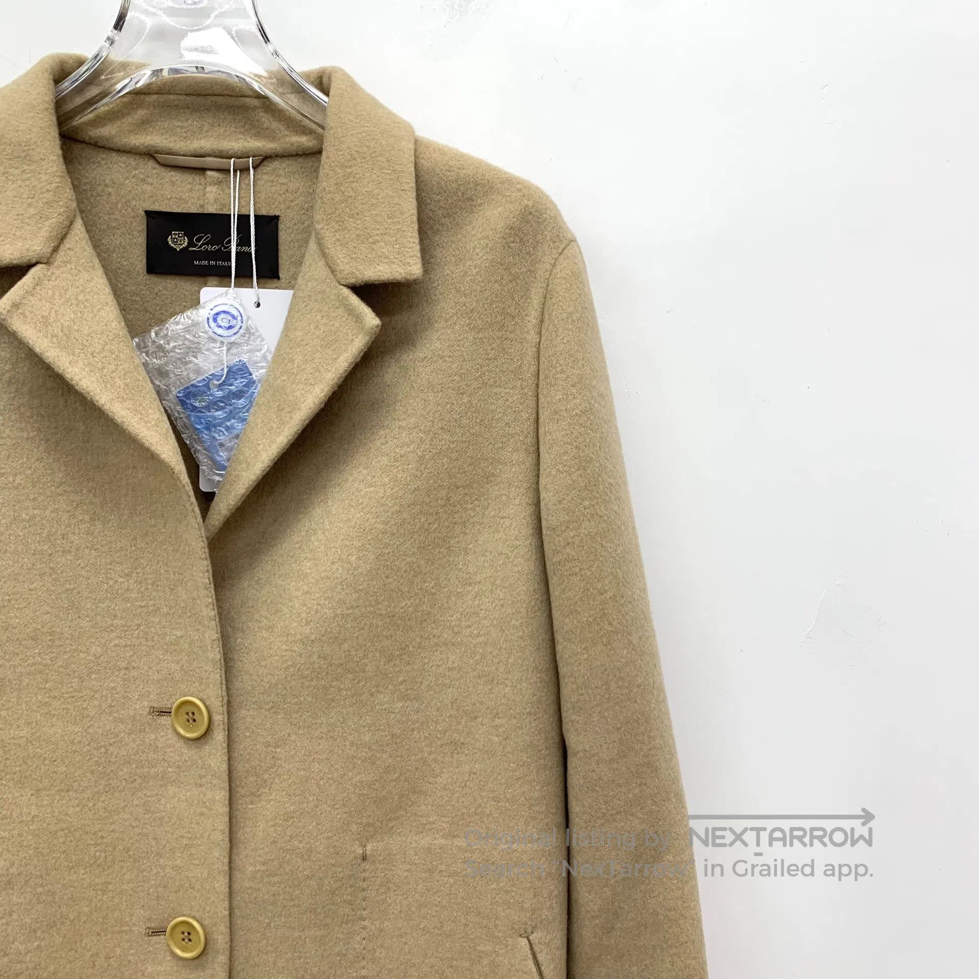 Loro Piana LORO PIANA Brown cashmere lapel single-breasted long sleev Size M / US 6-8 / IT 42-44 - 3 Thumbnail