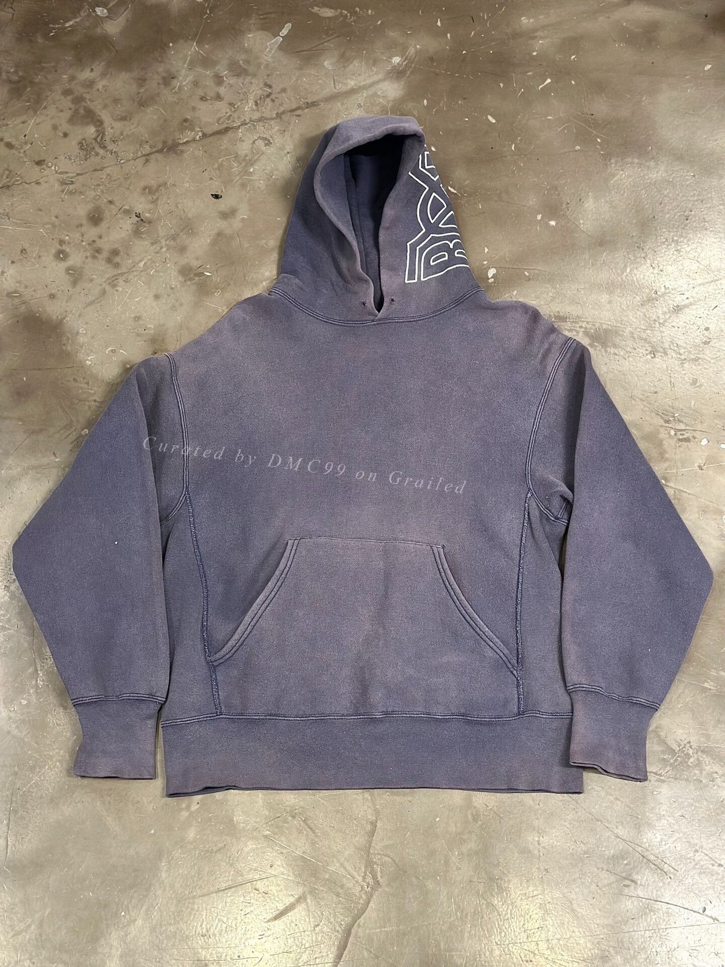 Vintage Vintage Sunfaded Lee 90s Hoodie Size US L / EU 52-54 / 3 - 1 Thumbnail