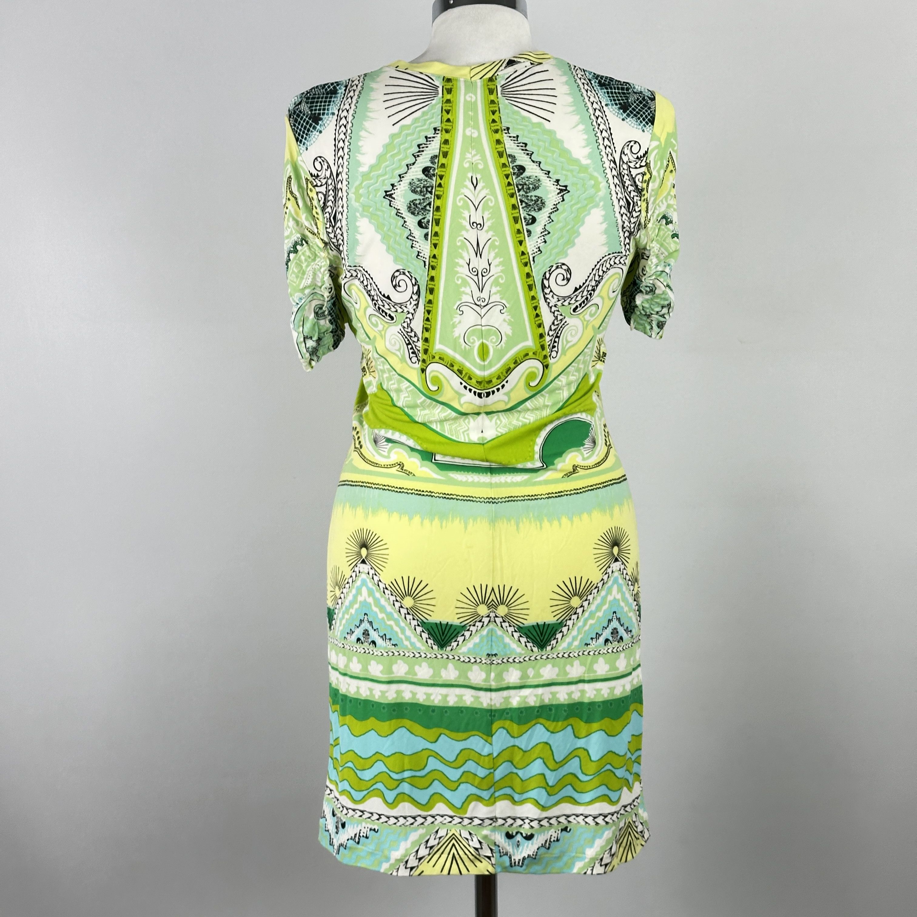 Roberto Cavalli Abito Roberto Cavalli Fantasia Astratta – 40 IT Size S / US 4 / IT 40 - 8 Thumbnail