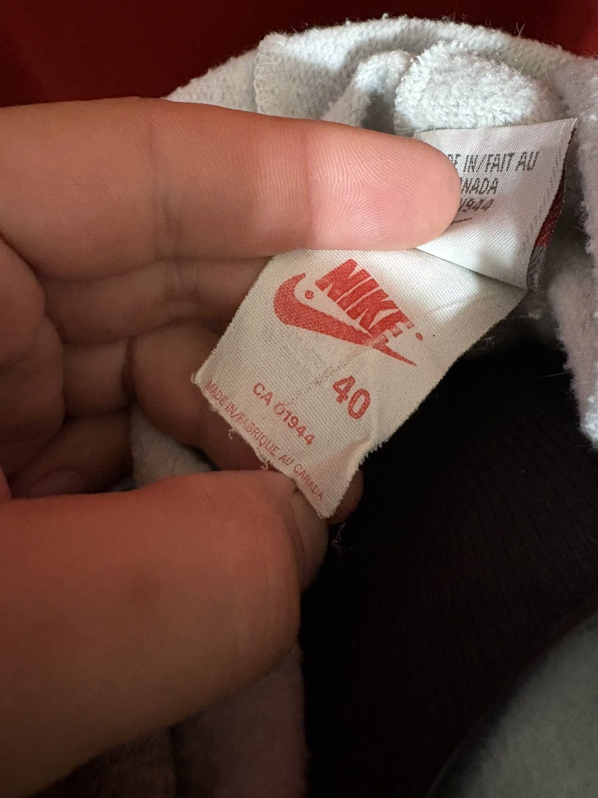 Nike Vintage Nike Hoodie 90’s Box Logo Just Do It Grail Size US M / EU 48-50 / 2 - 6 Thumbnail