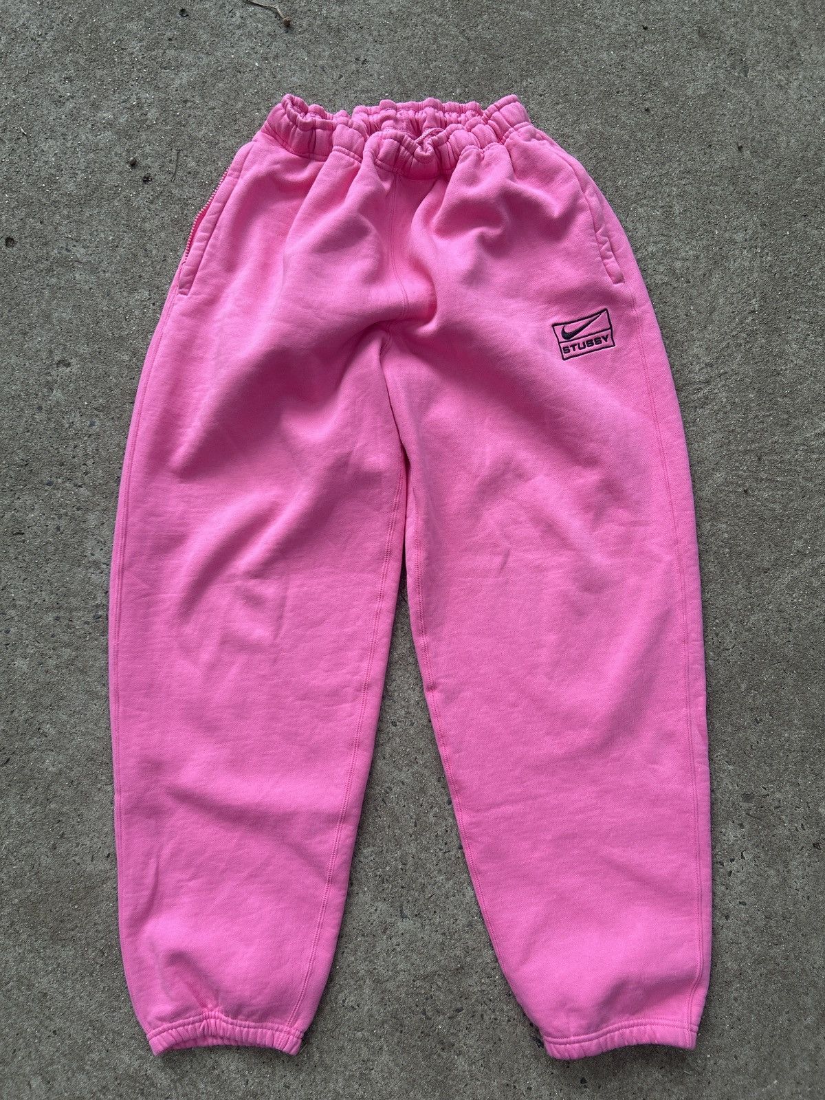 Nike Stussy Sweatpants Pink | Grailed
