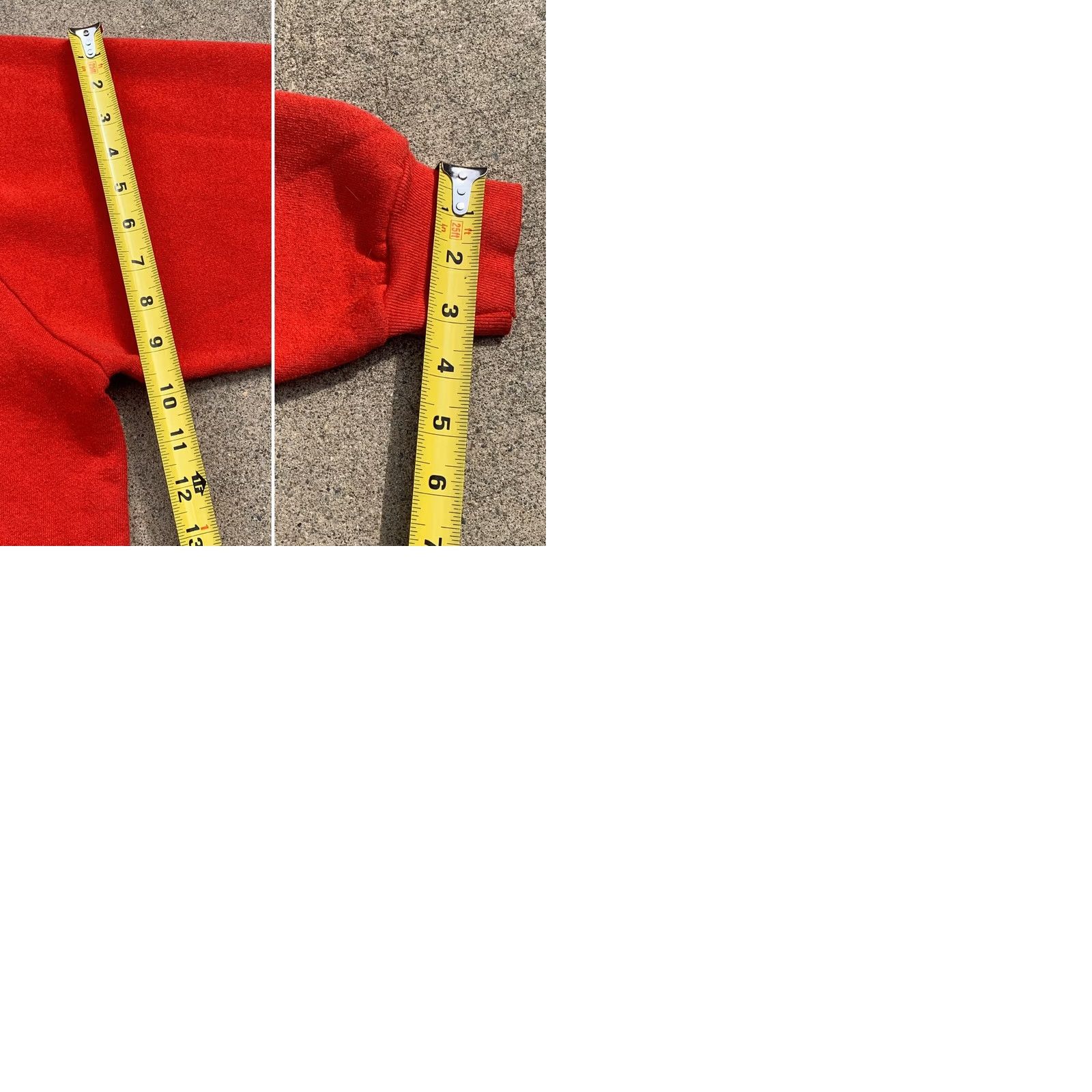 Fruit Of The Loom VINTAGE Fruit of the Loom Camp Fire Raglan Sweatshirt Boys And Girls XL Made In USA Red Unisex Graphic Sweatshirt 50/50 Size US XL / EU 56 / 4 - 9 Thumbnail