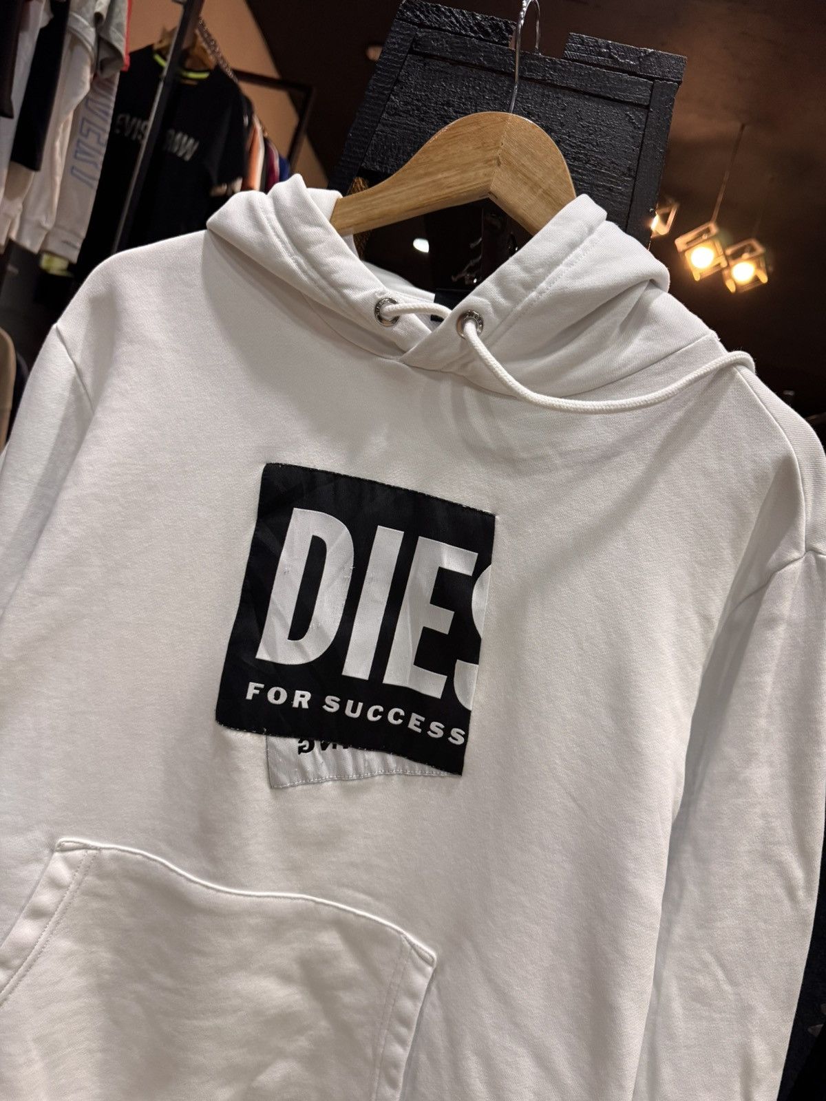 Diesel DIESEL PULLOVER HOODIE DIE S FOR SUCCSES PATCH DESIGN Size US L / EU 52-54 / 3 - 2 Thumbnail