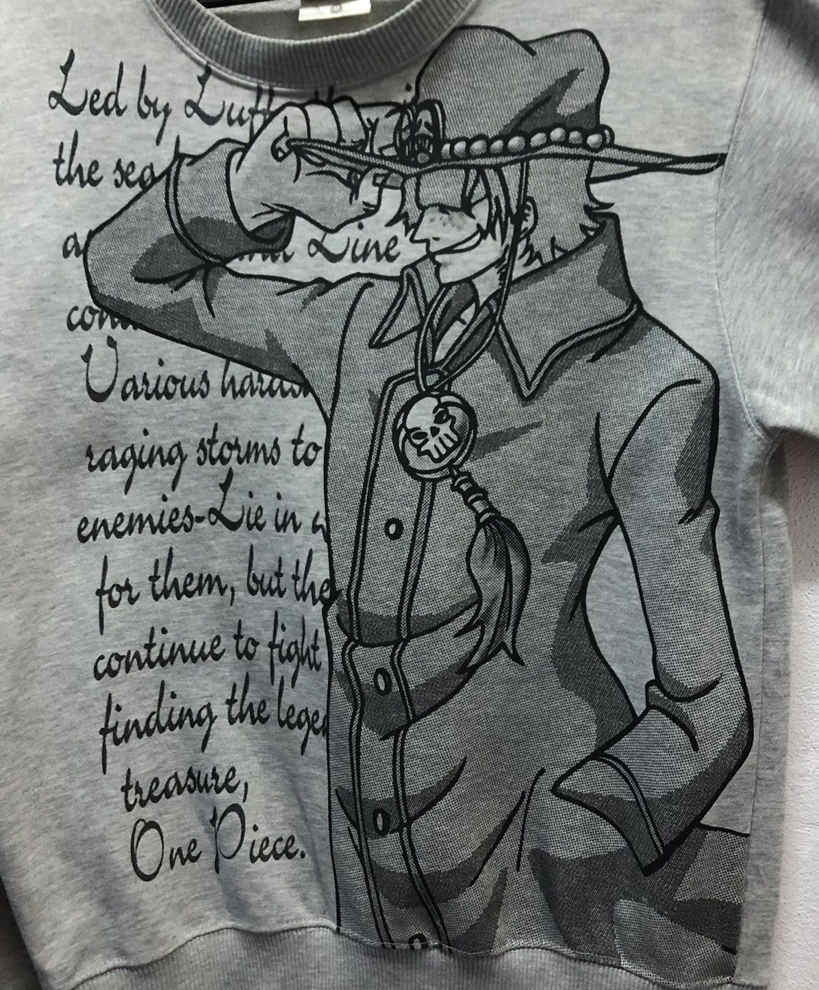 One Piece Vintage One Piece Portgas D Ace Sweatshirt Size US M / EU 48-50 / 2 - 3 Thumbnail