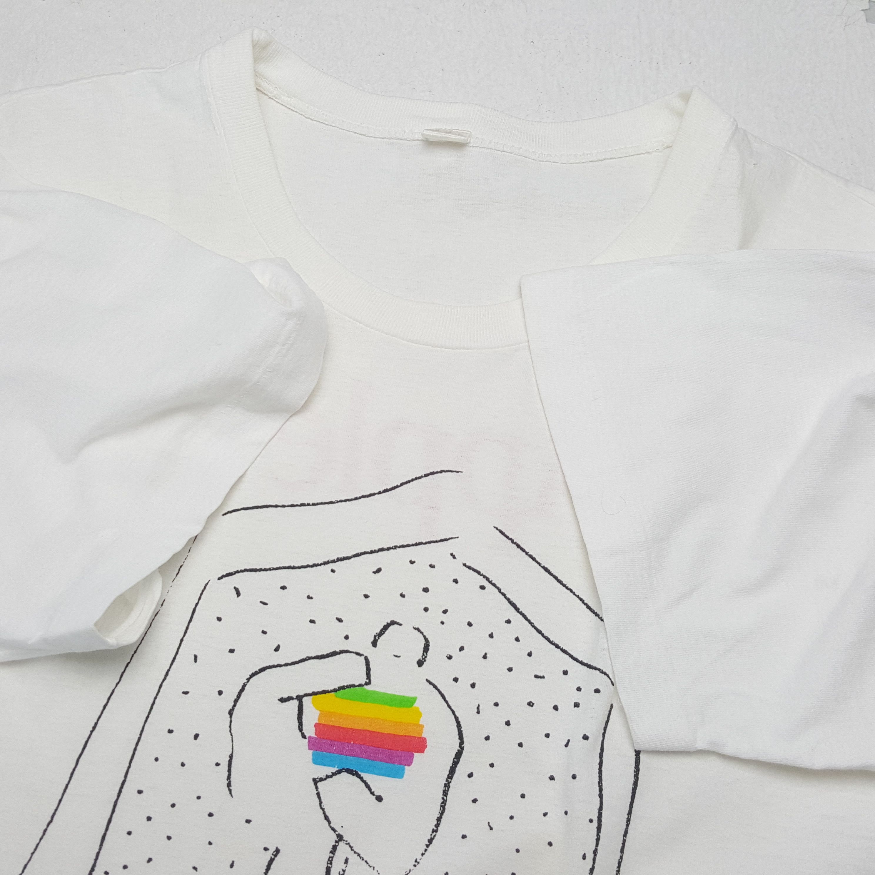 Apple × Mackintosh × Vintage Vintage APPLE MANCINTOSH IT Company Promo T-Shirts Size US M / EU 48-50 / 2 - 8 Thumbnail