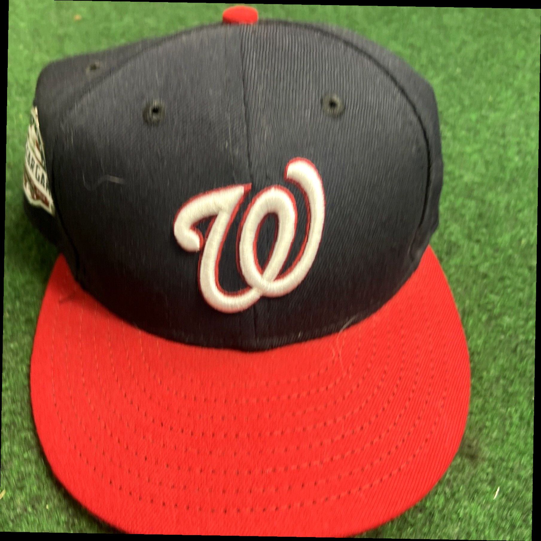 Vintage Washington Nationals Capsule Speedway 2018 All Star Game Fitted Hat Size 6 7/8 Size ONE SIZE - 3 Thumbnail