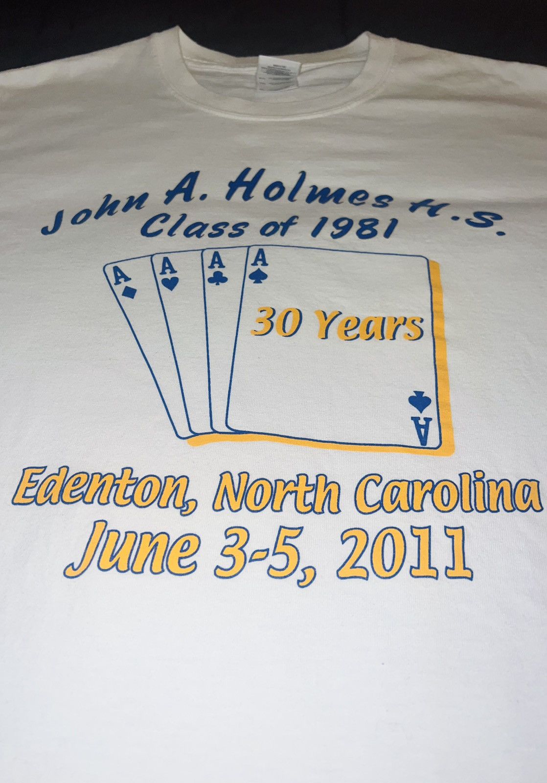 Vintage VINTAGE JOHN HOLMES HIGH SCHOOL Size US XL / EU 56 / 4 - 5 Thumbnail