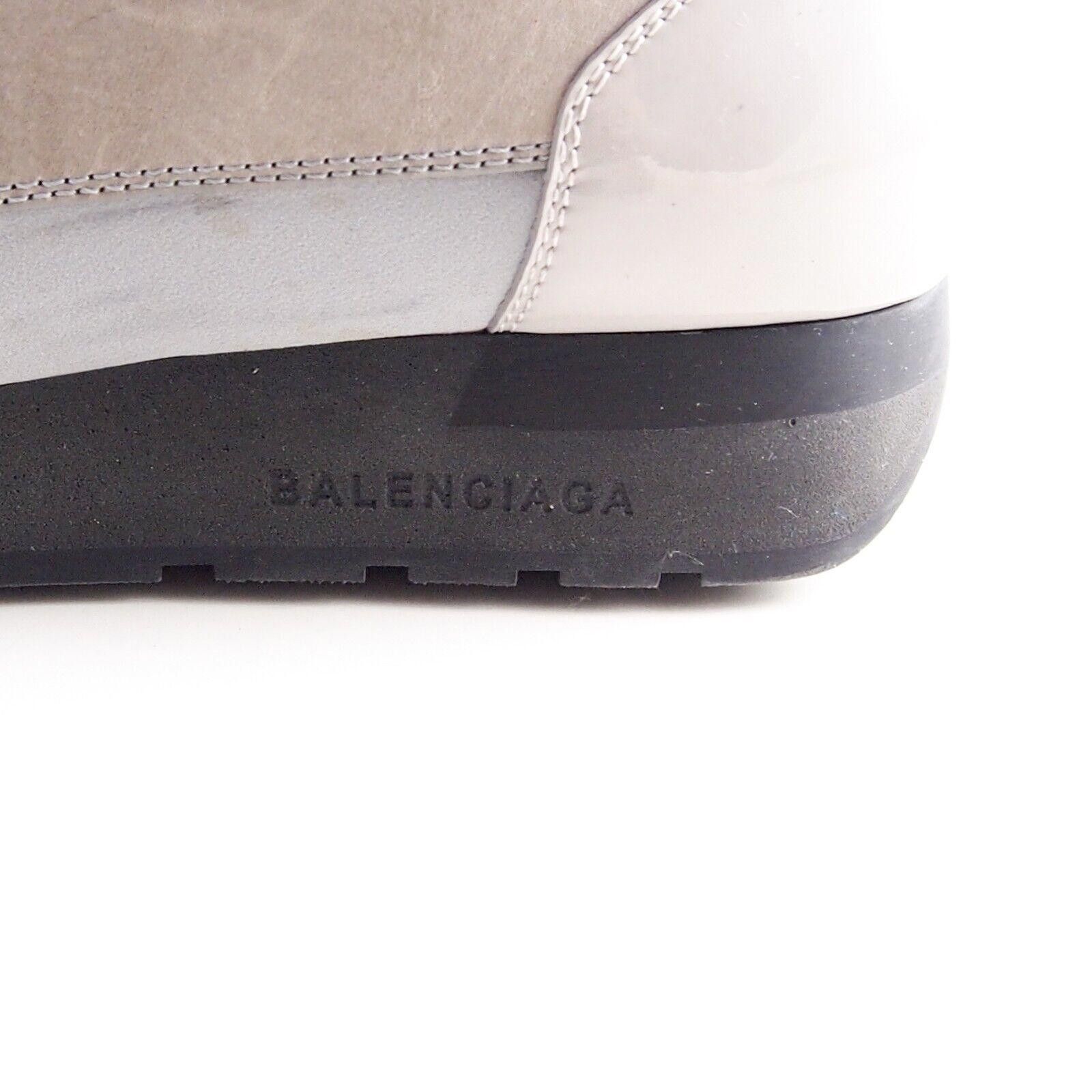 Balenciaga Balenciaga Race Runner Sneakers Gray Mesh Leather EU 37 US 7 Size US 7 / IT 37 - 3 Thumbnail