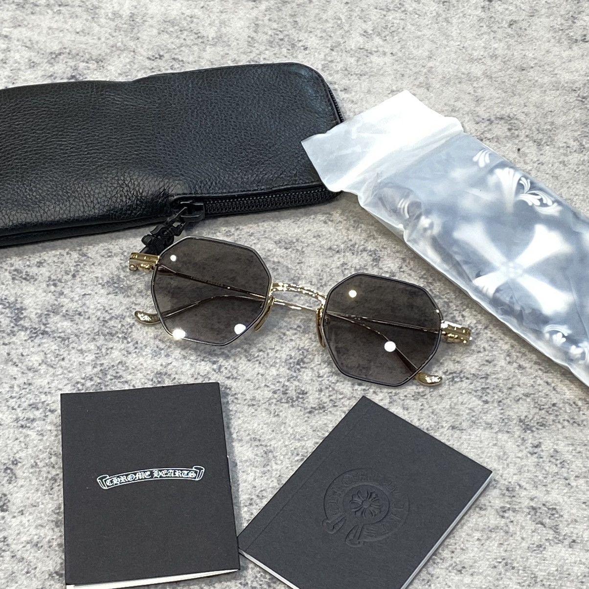 Chrome Hearts CHROME HEARTS EVACULATION MATTE BLACK/GOLD PLATED Size ONE SIZE - 5 Thumbnail