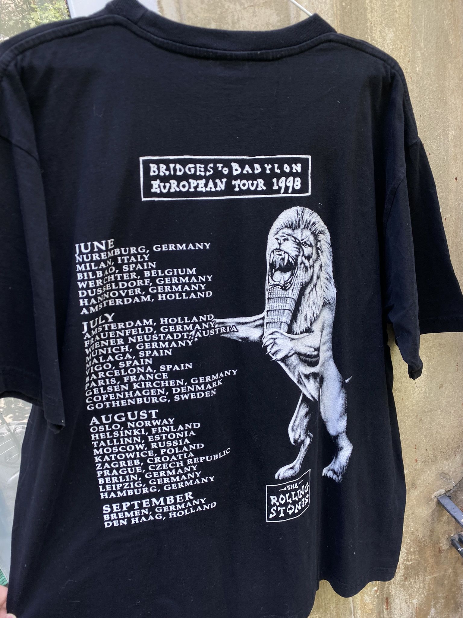 Band Tees × The Rolling Stones The Rolling Stones 1997 Bridges To Babylon European Tour Size US XL / EU 56 / 4 - 8 Thumbnail