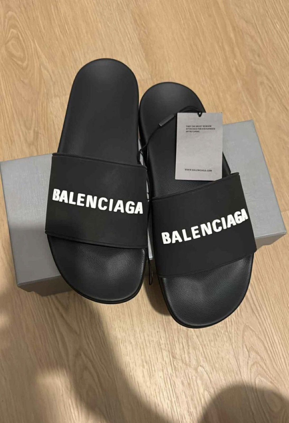 Balenciaga Balenciaga Rubber Slides NEW 500$ Size US 11 / EU 44 - 1 Preview