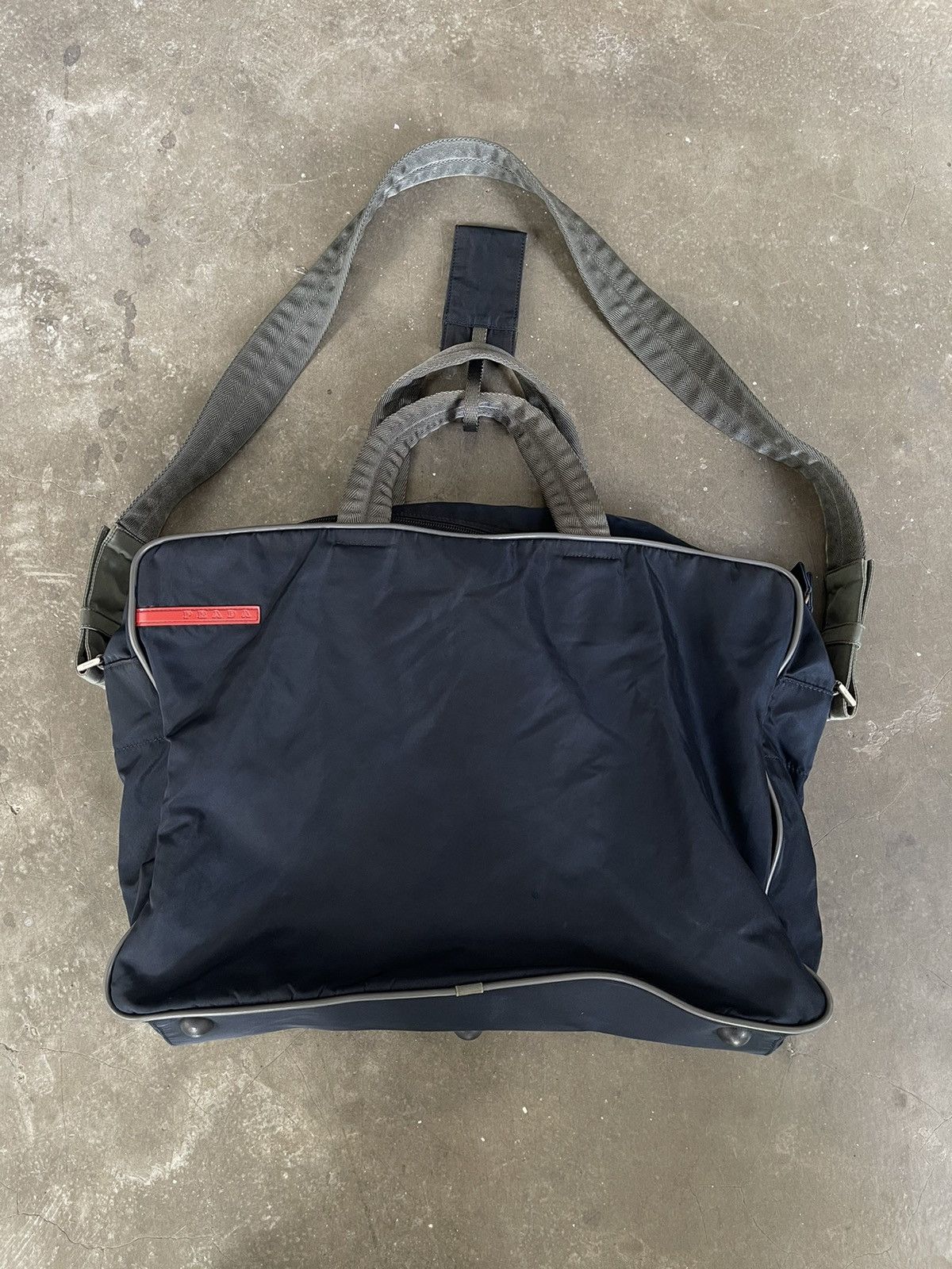 Prada Prada Sport Nylon Boston Bag Travel w Shoulder Strap Size ONE SIZE - 1 Thumbnail