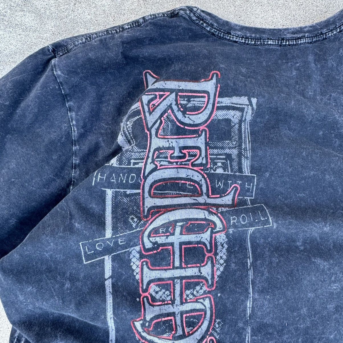 Affliction × JNCO × Tapout Vintage Y2K Affliction Inspired AOP Black Graphic Tee XL Size US XL / EU 56 / 4 - 12 Thumbnail