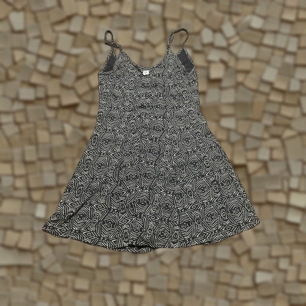 Billabong Billabong Dress Women's Tank Dress Sleeveless Small White Gray Casual Modern 90s Womens Size S / US 4 / IT 40 - 1 Thumbnail