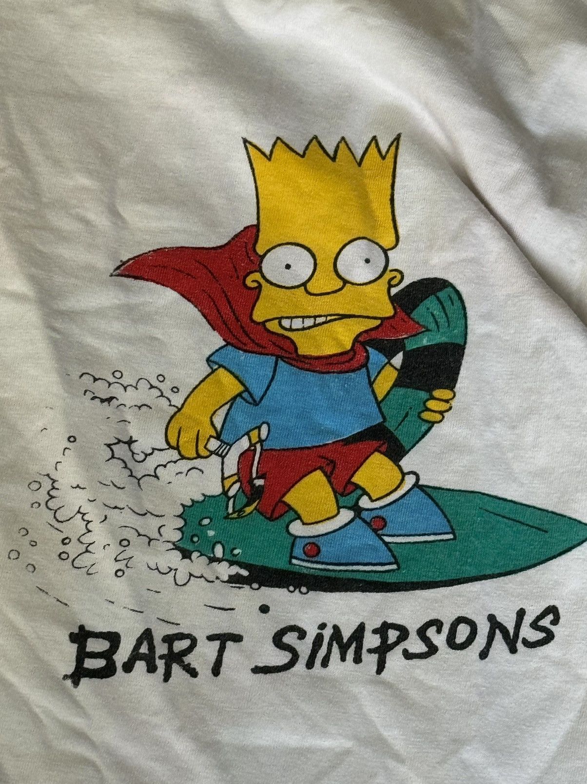 The Simpsons × Vintage 🏄‍♂️ The Simpsons 90s vintage supersurf t-shirt Size US M / EU 48-50 / 2 - 3 Thumbnail