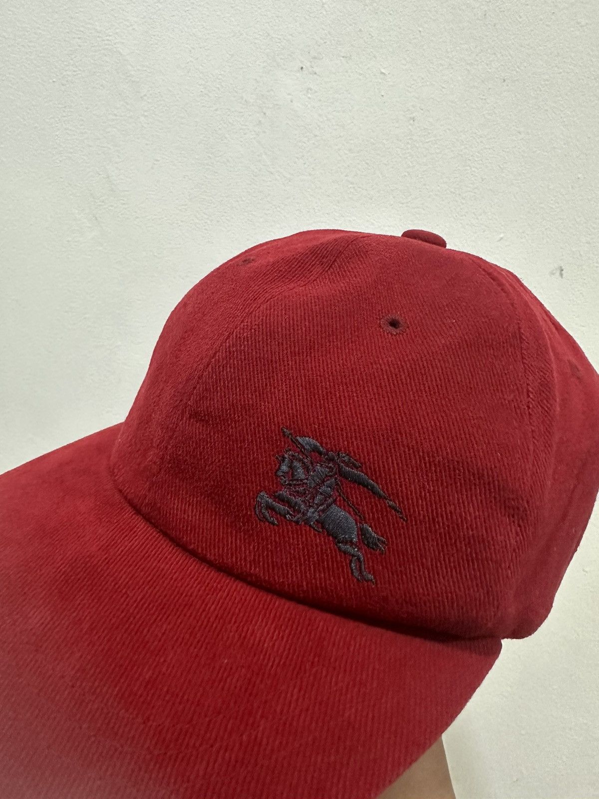 Burberry BIG LOGO Burberry Black Label Baseball Hat Size ONE SIZE - 1 Thumbnail