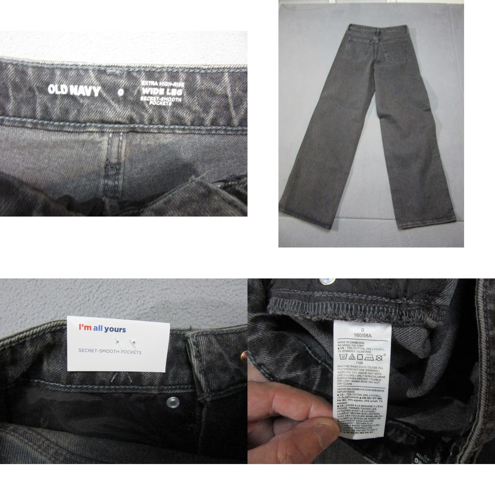 Old Navy - Main Selling Point: "Old Navy Jeans" clearly identifies the product Size 25" / US 0 / IT 36 - 8 Thumbnail