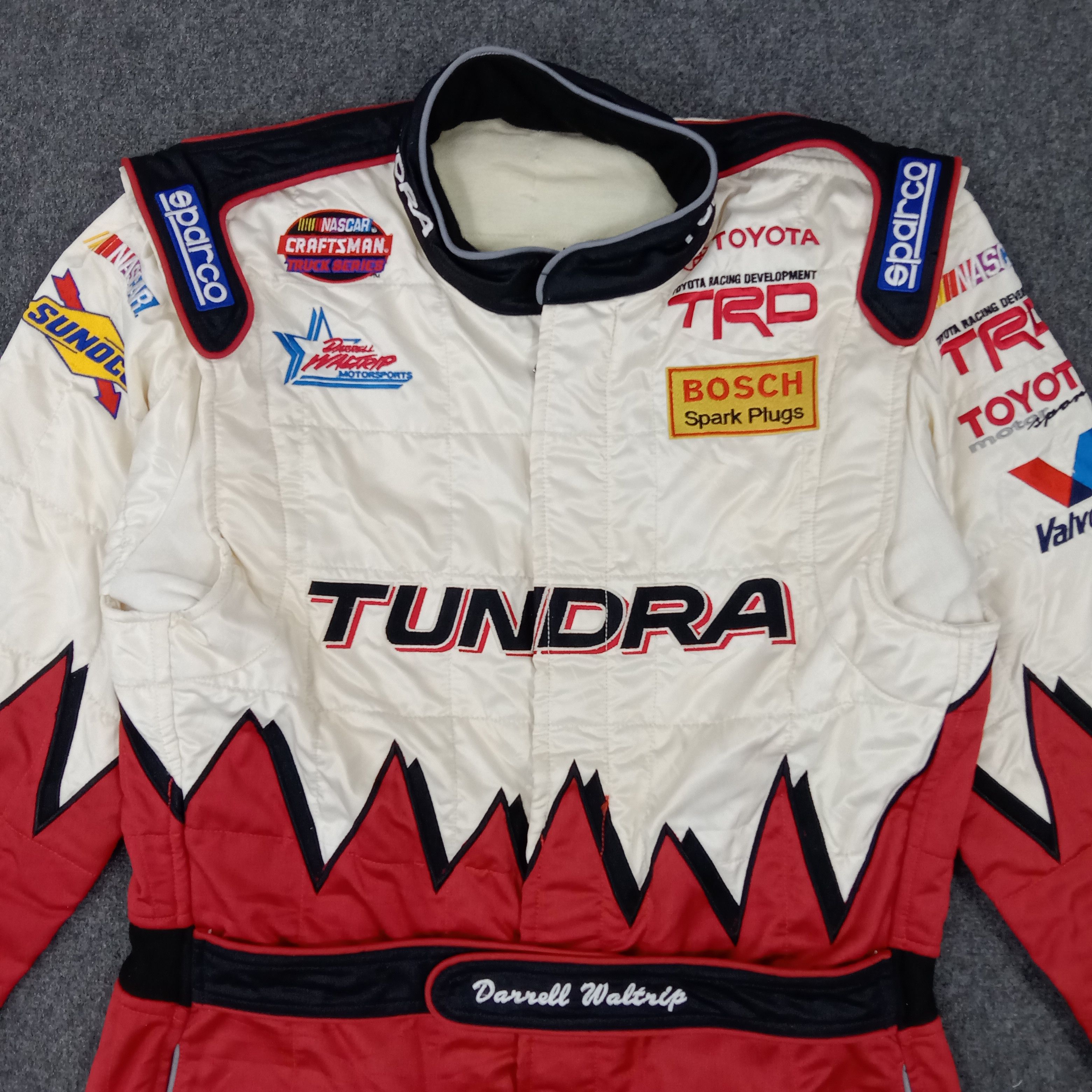 NASCAR × Tundra Sparco Tundra Toyota TRD Racing Motorsports Coverall Jacket Size US L / EU 52-54 / 3 - 8 Thumbnail