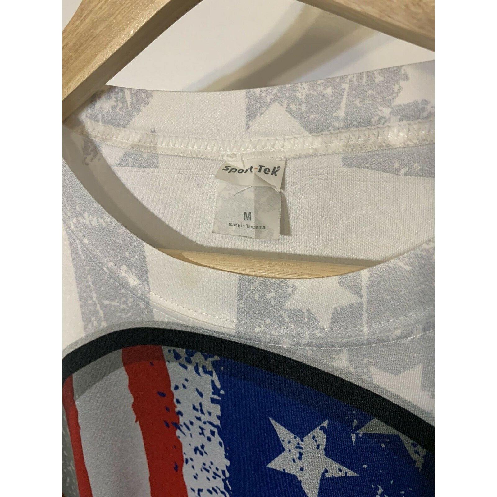 Other Sport Trek American "Red White And Blue Skull" Fancy Sz M No Size US M / EU 48-50 / 2 - 2 Thumbnail