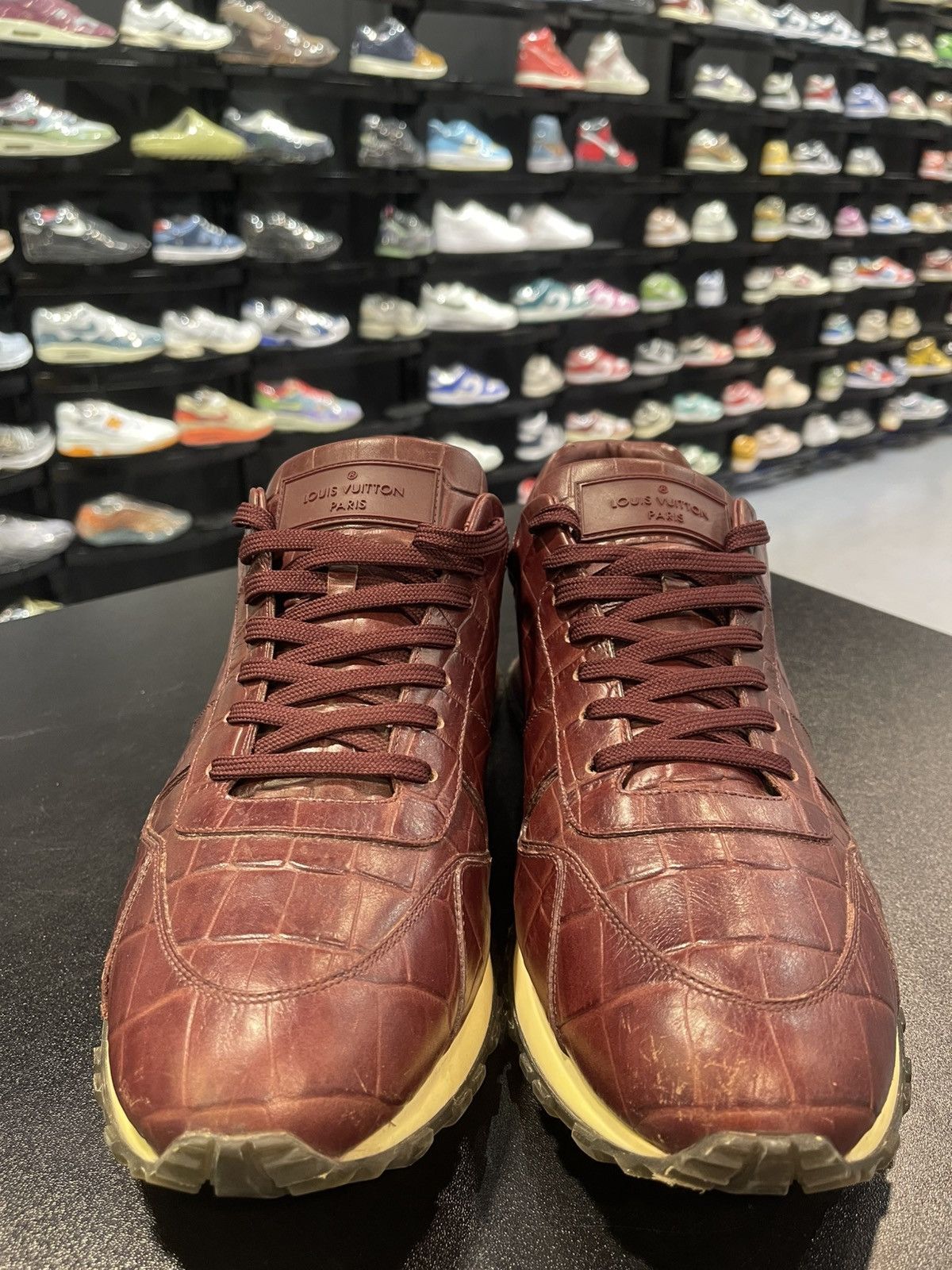 Louis Vuitton Size 11UK/12US - Louis Vuitton Croc Embossed Run Away Size US 12 / EU 45 - 2 Thumbnail
