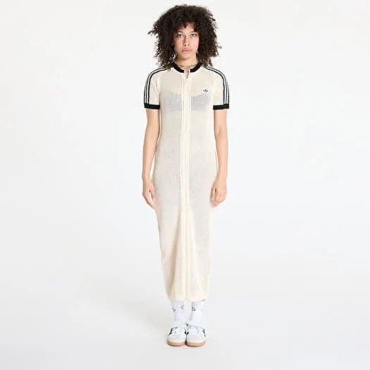Adidas  Streetwear Adidas White Crochet dress cream Streetwear Y2K Viral  | Grailed