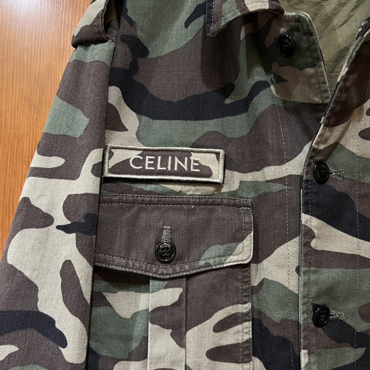 Celine Celine Saharienne Oversized Military Jacket Size US L / EU 52-54 / 3 - 4 Thumbnail