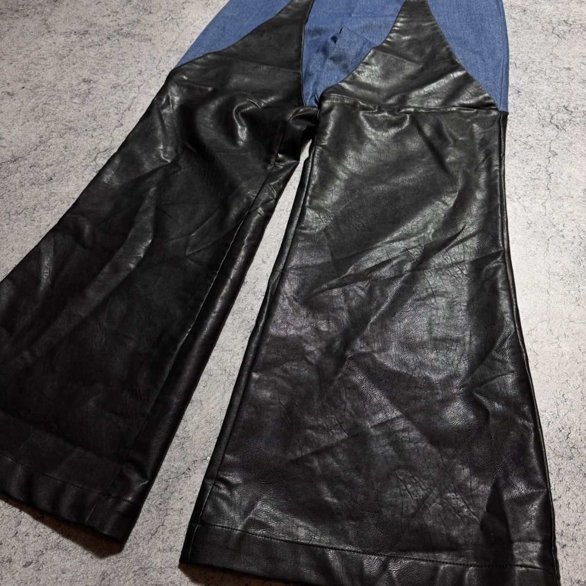 Japanese Brand Rare Yoikadakada Raver Pants Mugler Style Size US 34 / EU 50 - 4 Thumbnail