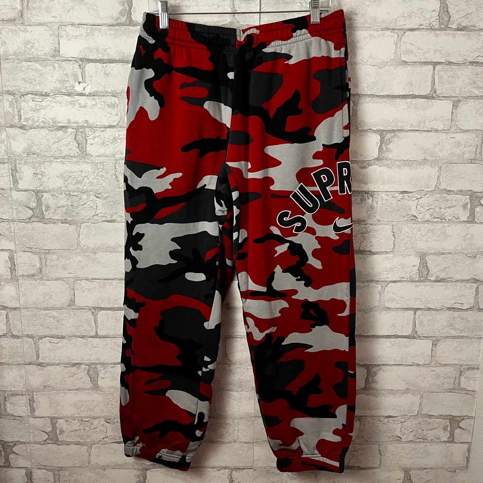 Supreme Supreme Gingham Flight Pant Red 30 | Grailed