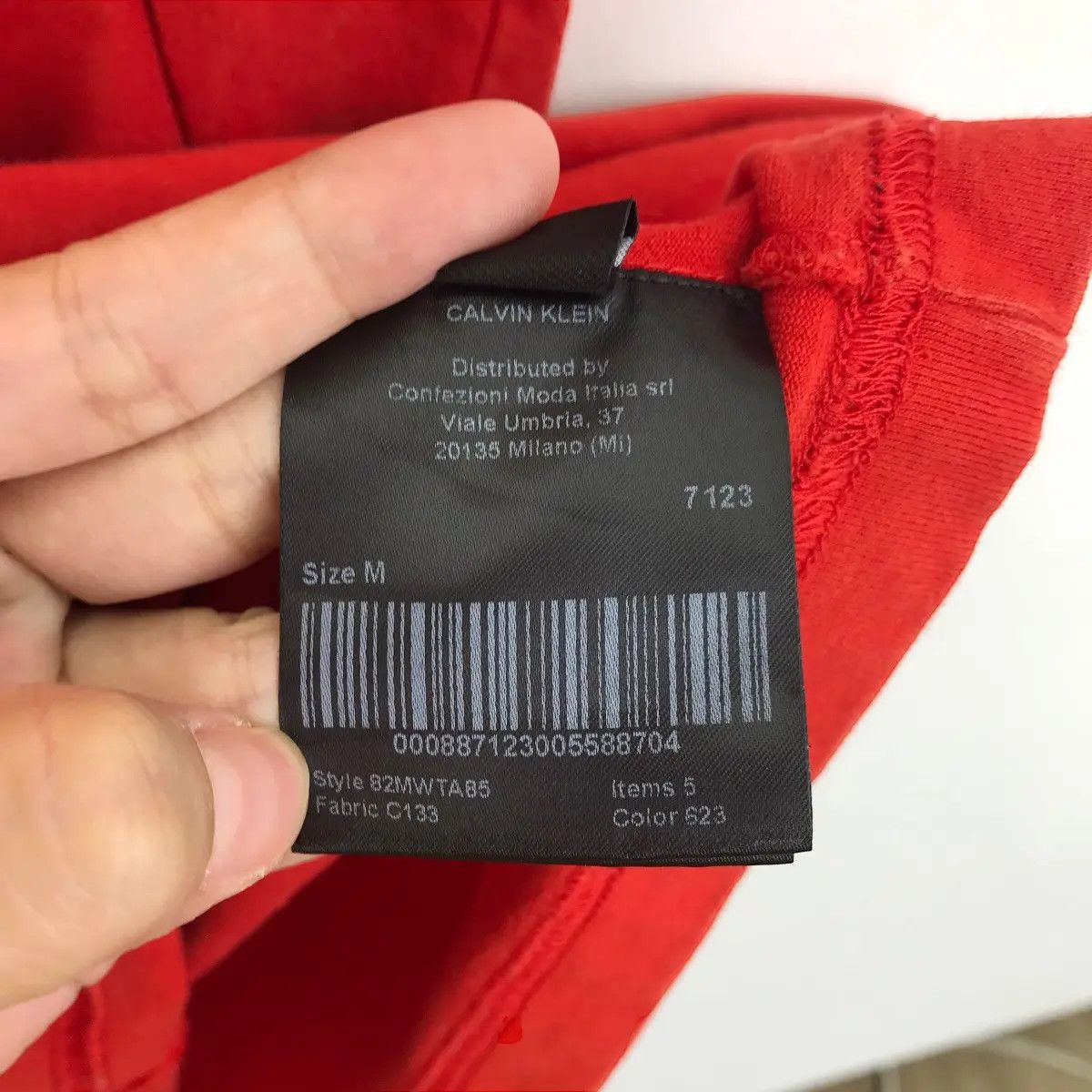 Calvin Klein × Raf Simons RAF SIMONS x Calvin Klein 205W39NYC Logo Baggy Tee Shirt Size US M / EU 48-50 / 2 - 9 Thumbnail