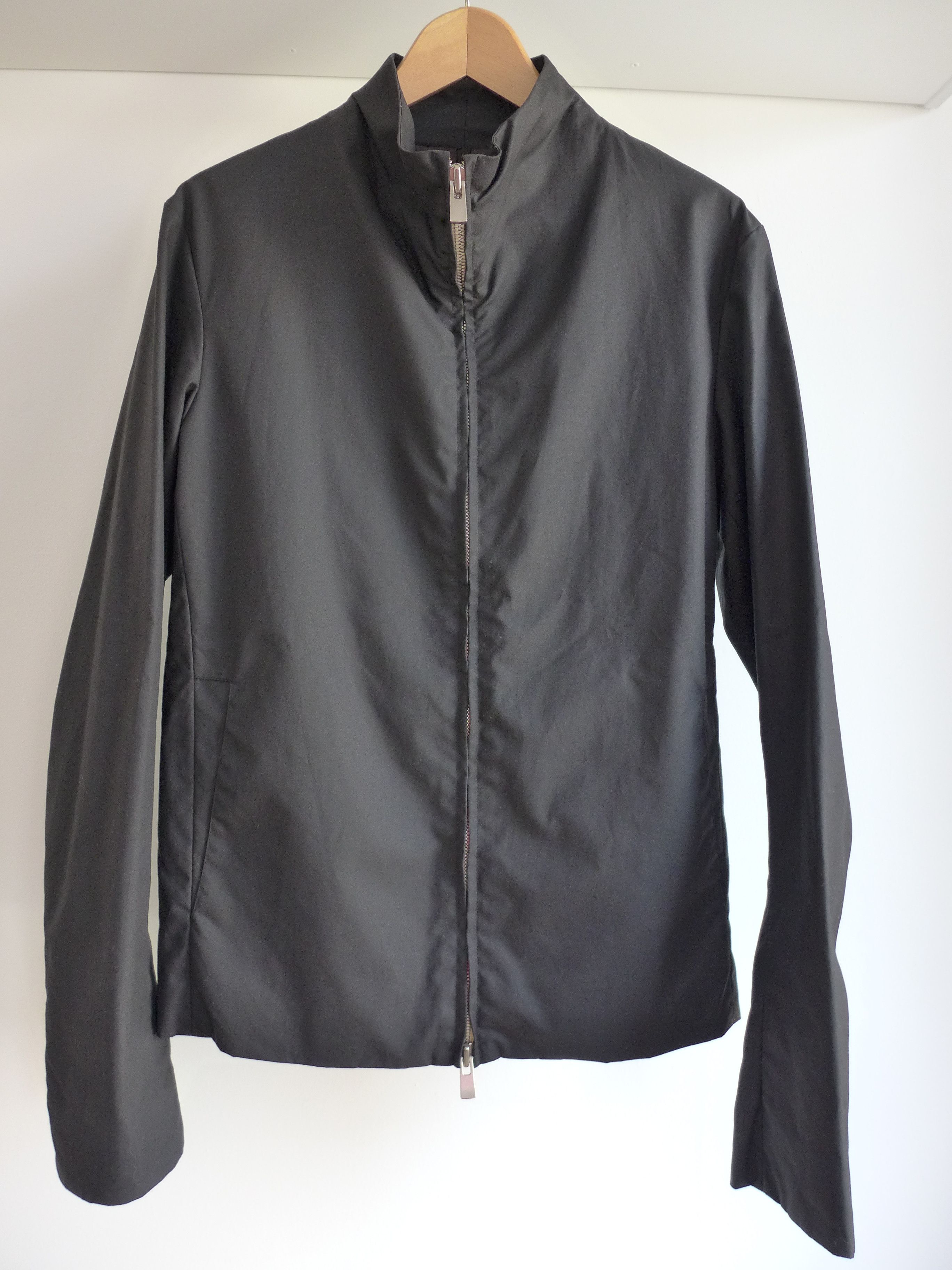 image of A1923 Oiled Cotton Jacket in Black, Men's (Size Medium)