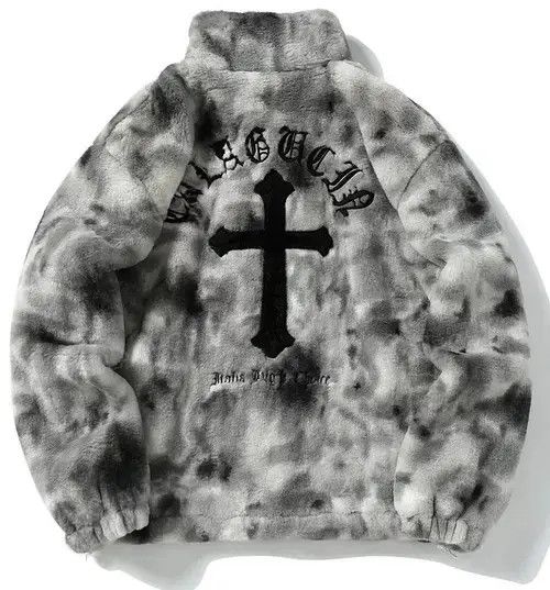 Hawkings Mcgill Hiphop Cross Winter Fleece Oversized Jacket Size US L / EU 52-54 / 3 - 1 Thumbnail