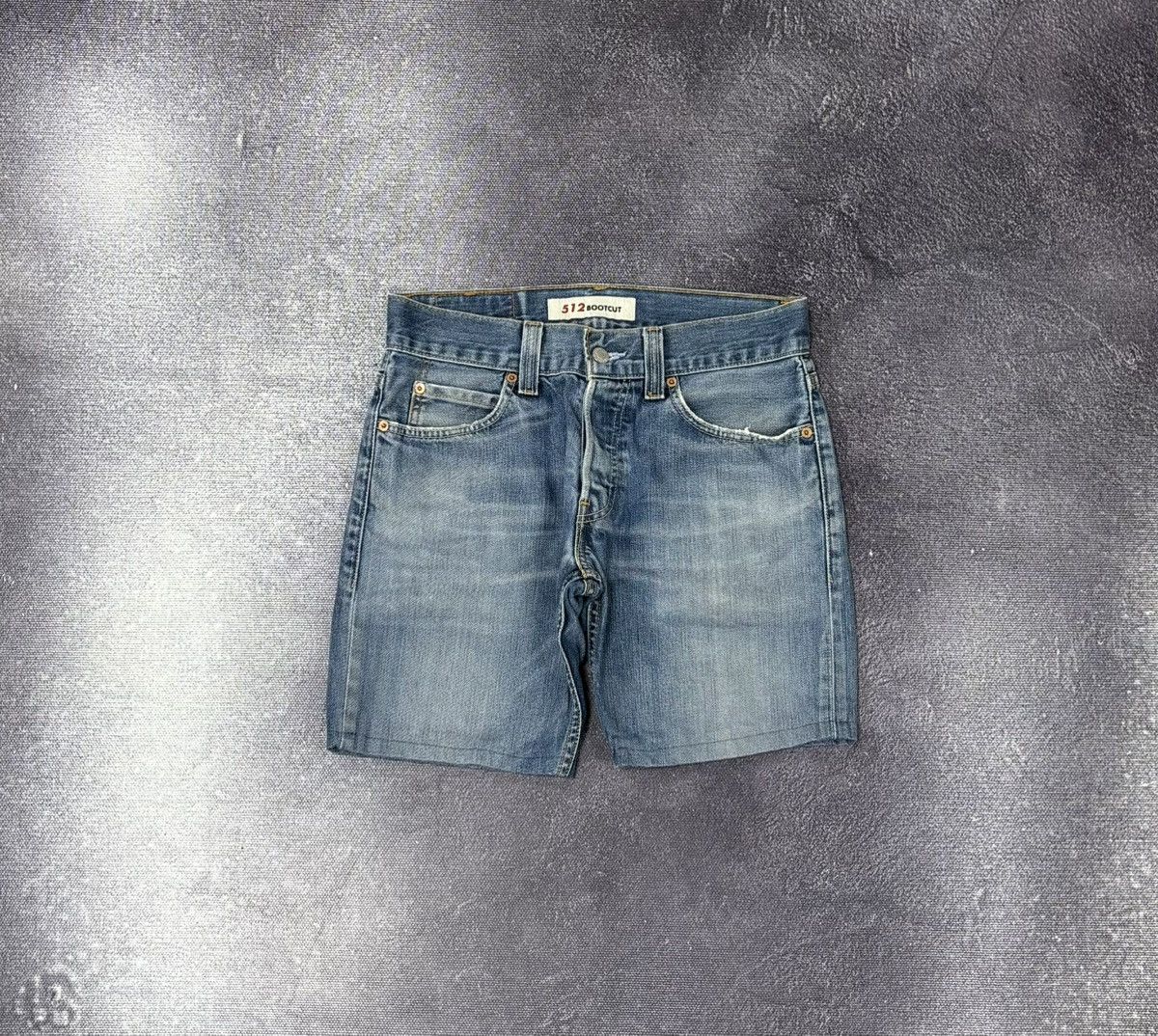 Levi's Vintage Levi’s 512 Faded Blue American Hype Denim Shorts Size US 30 / EU 46 - 2 Thumbnail