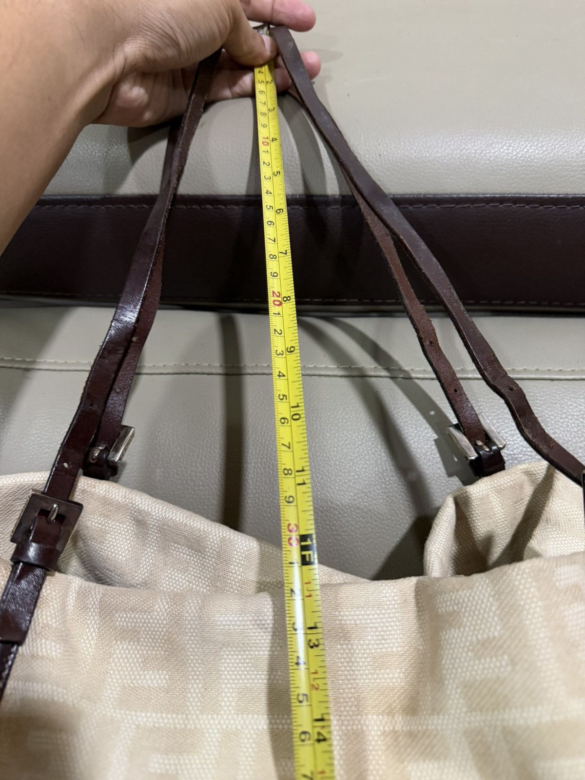 Fendi Authentic Fenci Zucca Monogram Tote Bag Size ONE SIZE - 17 Thumbnail