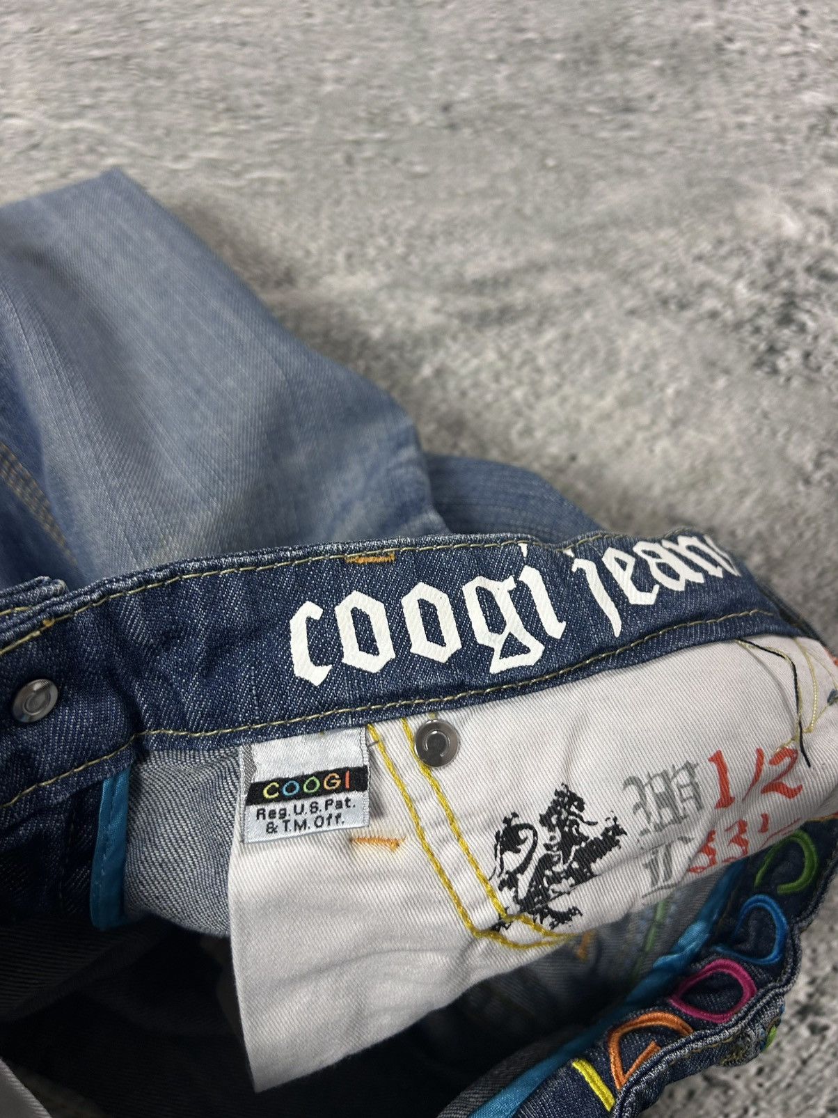 Coogi Coogi bootcut jeans embroidery big logo Y2K denim pants Size 27" / US 4 / IT 40 - 10 Thumbnail