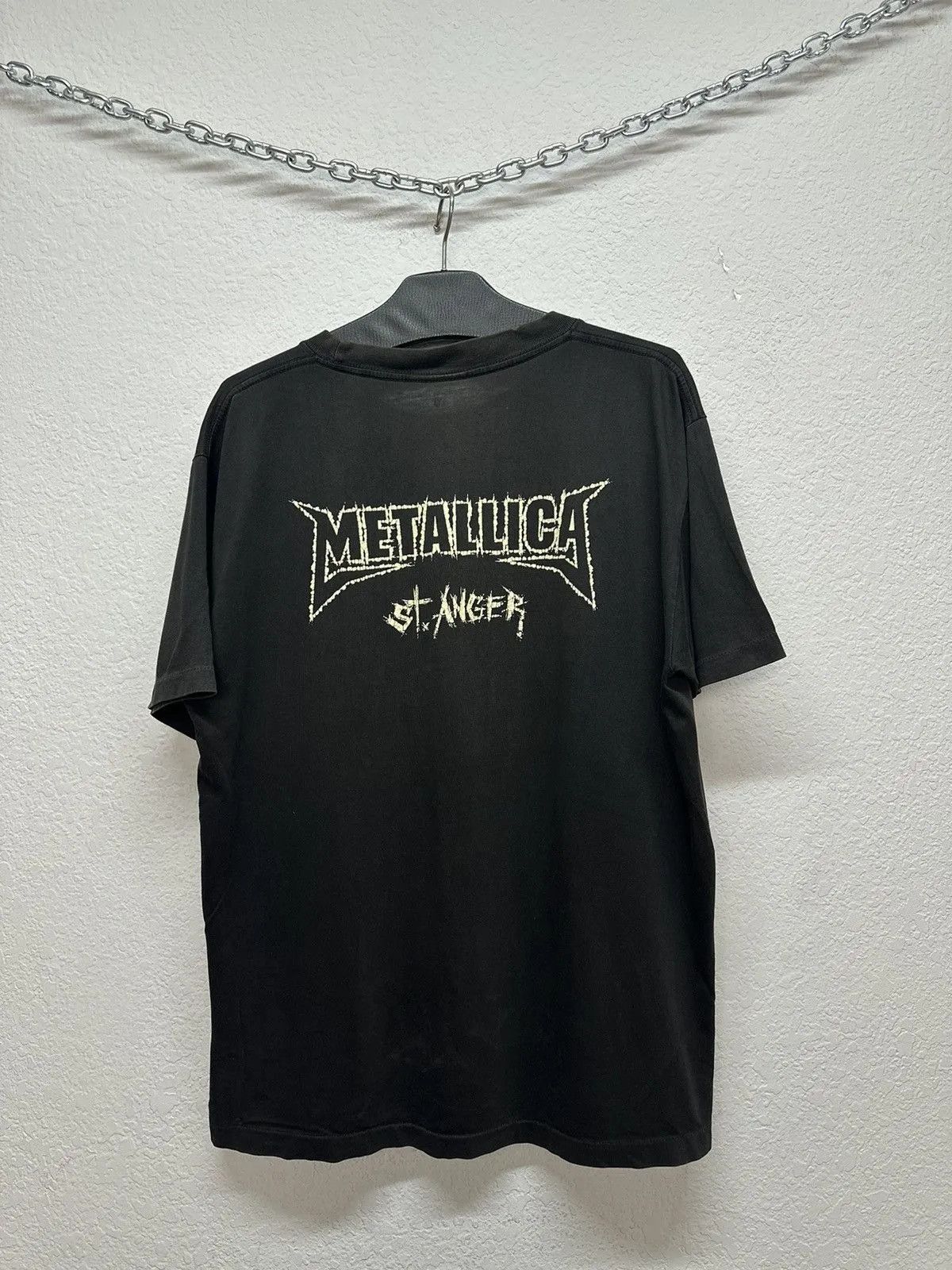 Metallica Vintage Metallica T-shirt 1990 Concert Tour Band tee Rock Size US L / EU 52-54 / 3 - 8 Thumbnail