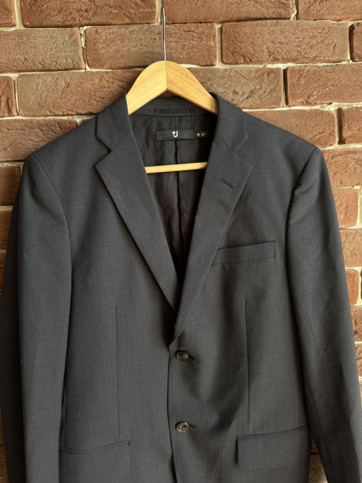 Jil Sander × Uniqlo J+ Uniqlo Jil Sander Light Blazer Casual Jacket Rare M Black Size US M / EU 48-50 / 2 - 4 Thumbnail