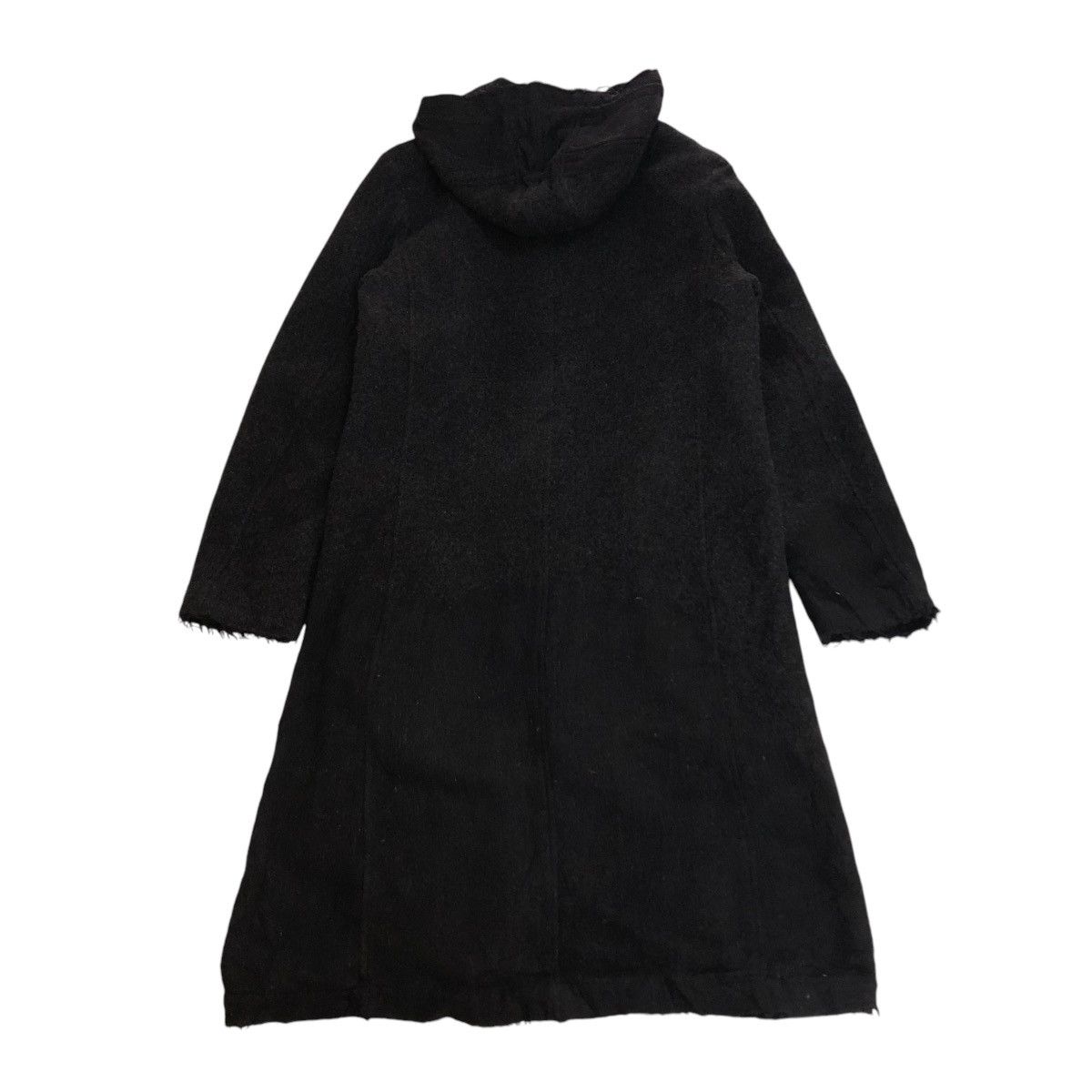 Ground Y 🔥RICH BLACK MOHAIR WOOL LONG JACKET GROUNDY YOHJI YAMAMOTO Size US M / EU 48-50 / 2 - 2 Thumbnail